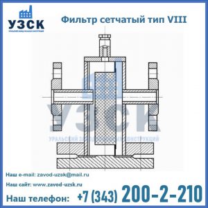 Фильтр сетчатый тип VIII в Новокузнецке
