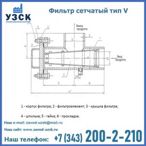 Фильтр сетчатый ФС по Т-ММ-11-2003 в Новокузнецке