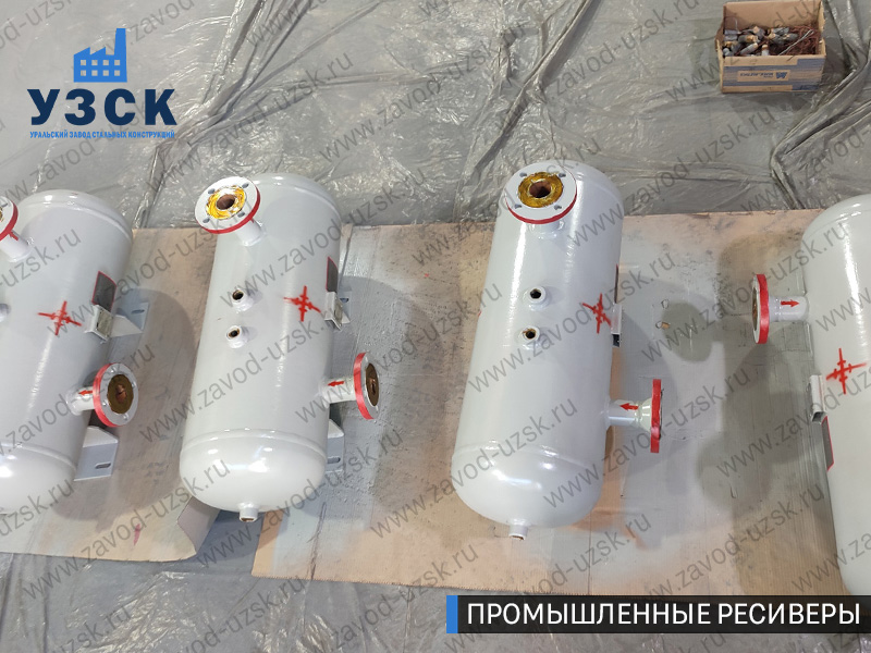 фотография емкостных ресиверов газа Новокузнецк