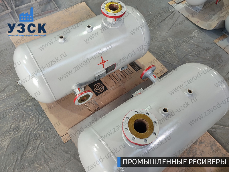 фотография промышленных ресиверовдля газа Новокузнецк